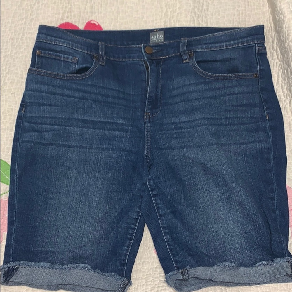 Denim shorts size 10